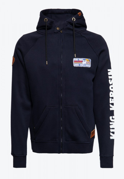 King Kerosin Outdoor Sweatjacke KKI110010 Navy