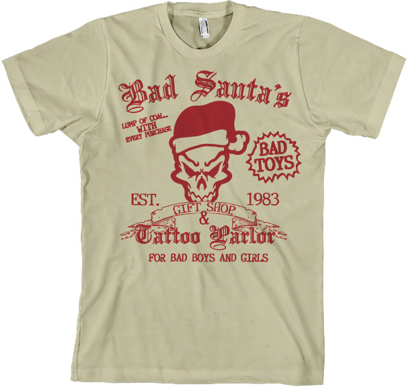 Hybris Bad Santa S Gift Shop T-Shirt SH-1-15328-H11-14