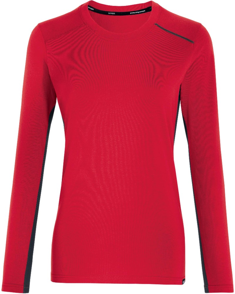 Uvex Damen Longsleeve SuXXeed Industry Rot - Damen
