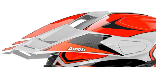 Airoh Commander Peak Carbon Orange Gloss