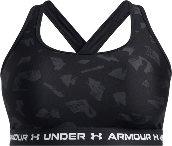 Under Armour Damen Sport-BH Crossback Mid Print&