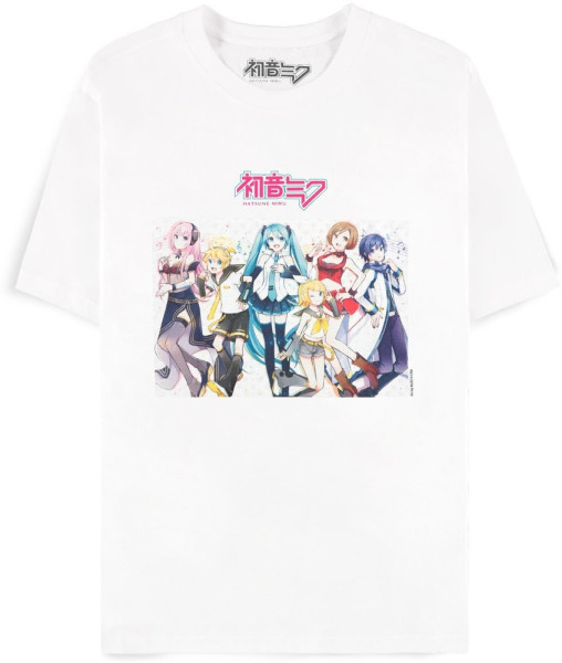 Hatsune Miku - Colourful stage White Women's Short Sleeved T-shirt White