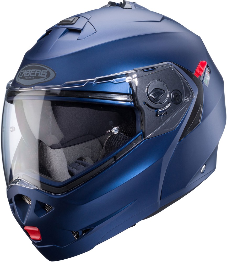 Caberg Motorrad Klapphelm Duke X Matt-Blau Yama - Herren / Unisex