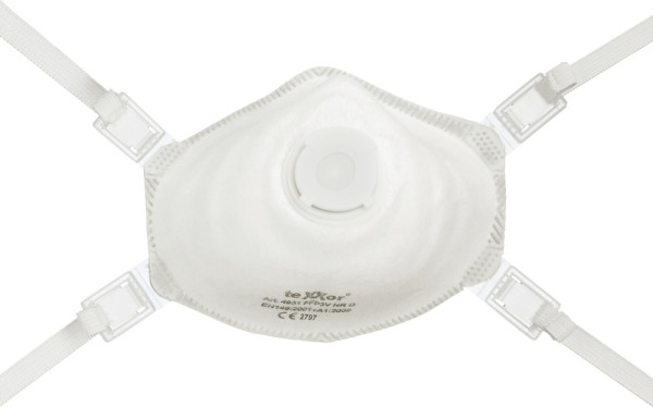 teXXor Feinstaubmaske Ffp3/V >>Nr<< D (10 Stück) 4931