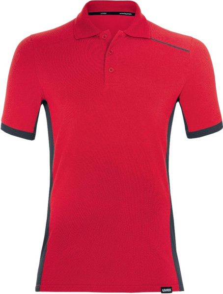 Uvex Poloshirt SuXXeed Industry Rot