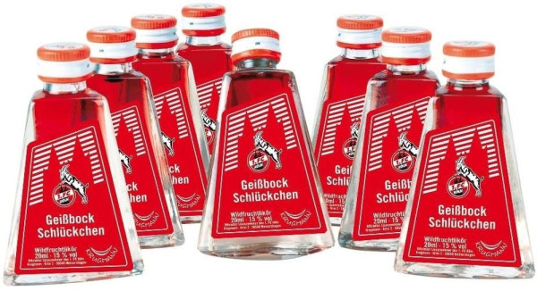 1. FC Köln Geißbockschlückchen 8er Set 4080055