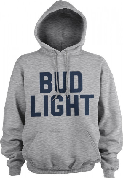 Budweiser Bud Light Varsity Hoodie Heather-Grey