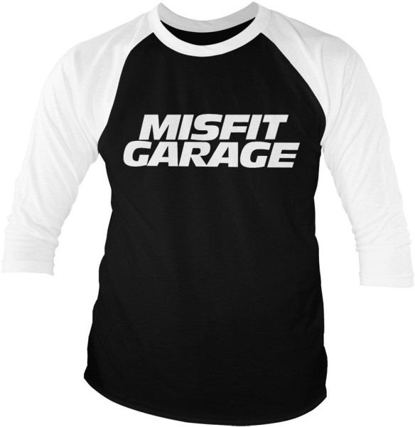 Misfit Garage Logo Baseball 3/4 Sleeve Tee DC-19-MG012-H81-9
