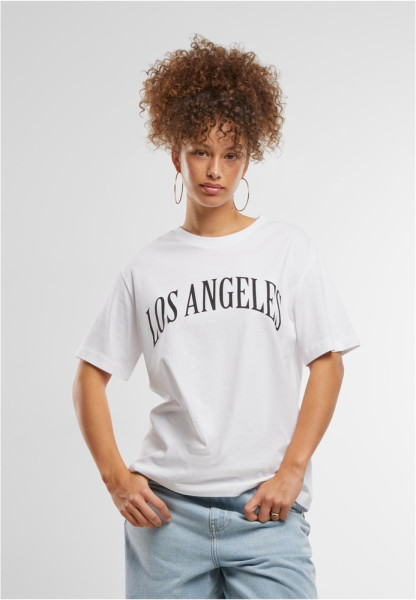 Mister Tee Damen Los Angeles City Wording Tee MST245