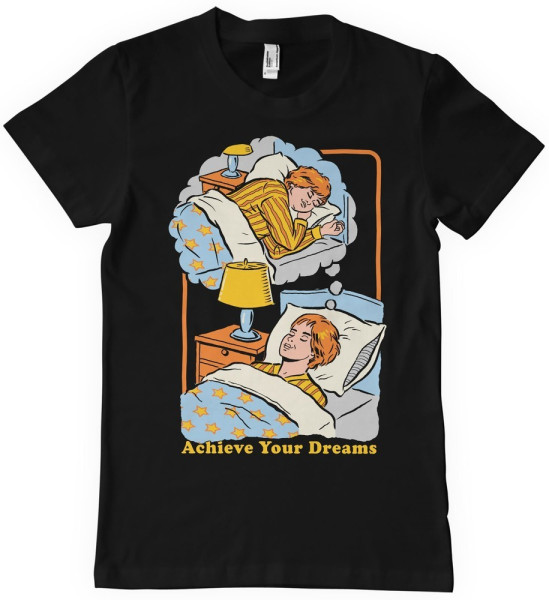 Steven Rhodes Achieve Your Dreams T-Shirt Black