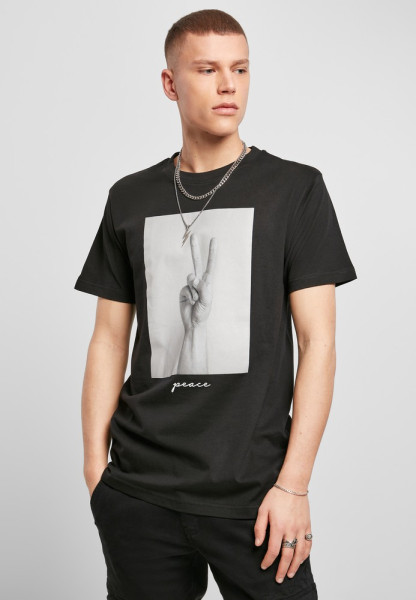Mister Tee T-Shirt Peace Sign Tee