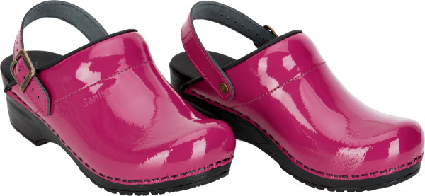 Sanita Damen Offener Clog Original-Freya Open Fuchsia