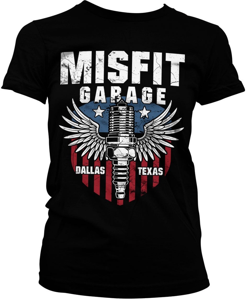 Misfit Garage Damen American Piston Girly Tee DC-5-MG005-H83-13 - Damen