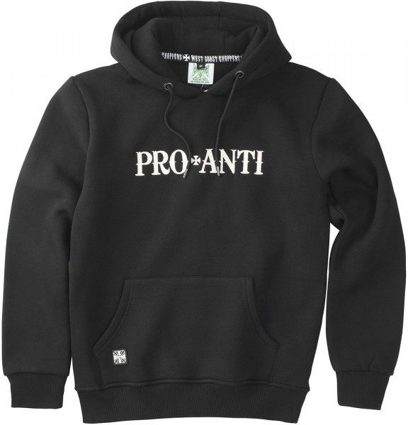 WCC West Coast Choppers Hoody Pro Anti - Black