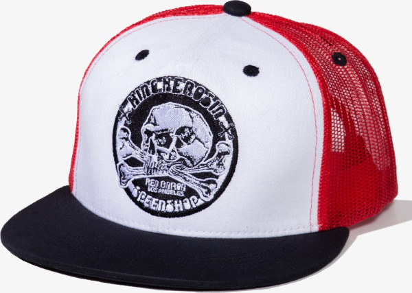 King Kerosin Snapback Mesh Cap KKU2C006 Weiß