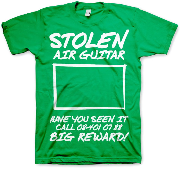 Hybris Stolen Air Guitar T-Shirt SH-1-15318-H9-15
