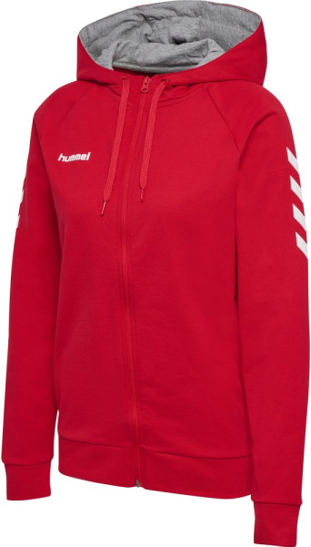 Hummel Damen Hoodie Hmlgo Cotton Zip Hoodie Woman