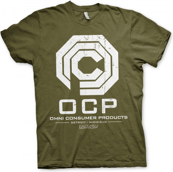 Robocop Omni Consumer Products T-Shirt Olive