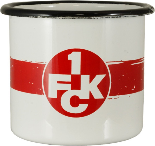 1. FC Kaiserslautern FCK Tasse Emaille