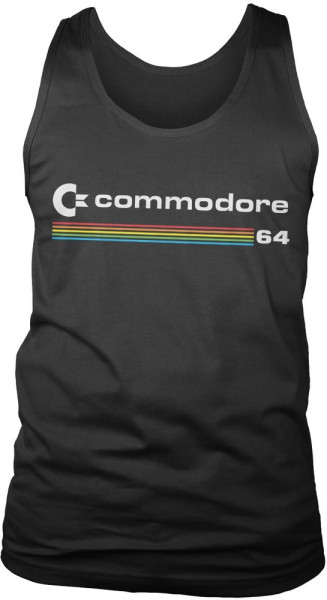COMMODORE/C64 Tank Top Commodore Logo Tank Top LN-7-COM005-H61-7