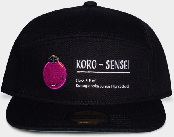 Assassination Classroom - Koro Sensei Men's Snapback Cap Black