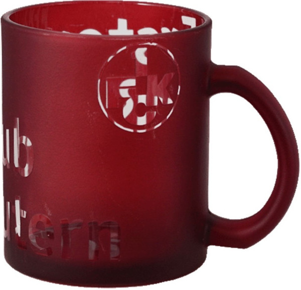 1. FC Kaiserslautern FCK Tasse Glas