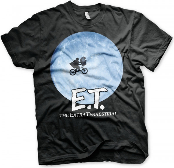 E.T. Bike In The Moon T-Shirt Black