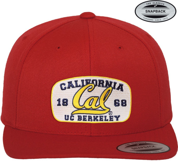 Berkeley University of California Premium Snapback Cap Red