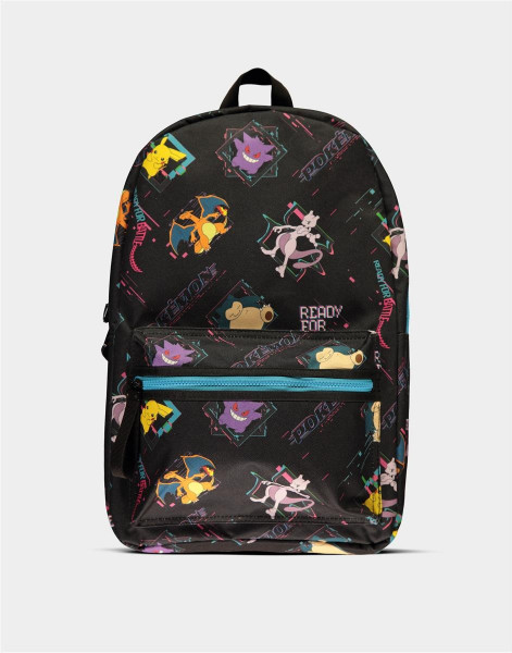 Pokémon - AOP Backpack Black