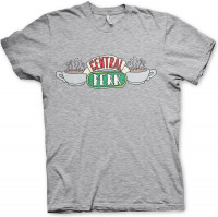 Friends Central Perk T-Shirt Heather-Grey Friends Central Perk T-Shirt Heather-Grey