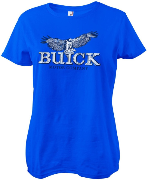 Buick Damen T-Shirt Hawk Logo Girly Tee GM-5-BUICK004-H56-11