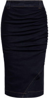 Queen Kerosin Damen Overlapped Pencil Rock QKI37001