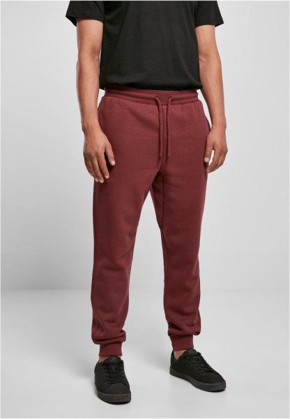 Urban Classics Trainingshose Basic Sweatpants Cherry