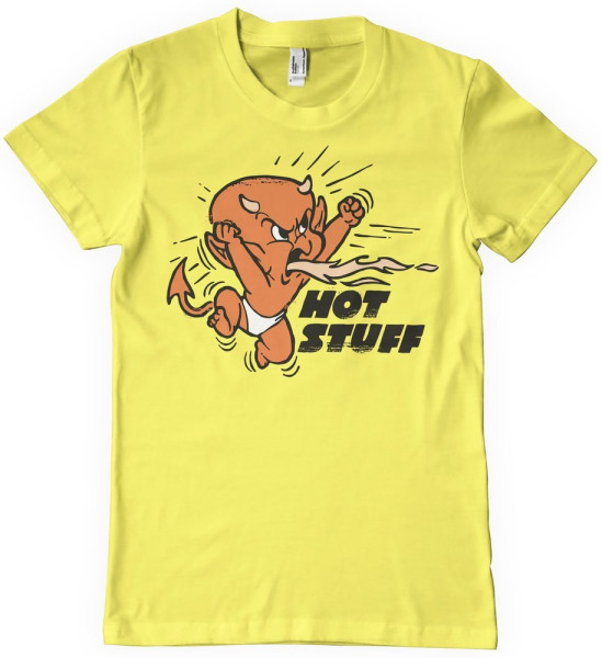Hot Stuff Retro T-Shirt Yellow