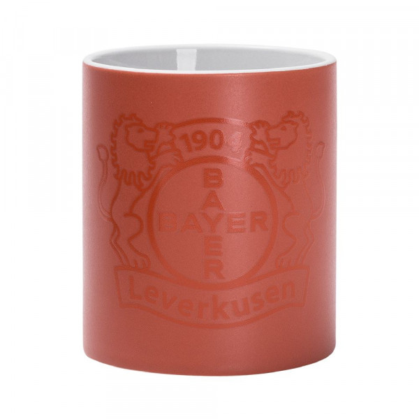 Bayer 04 Leverkusen Tasse Lack Fussball Rot