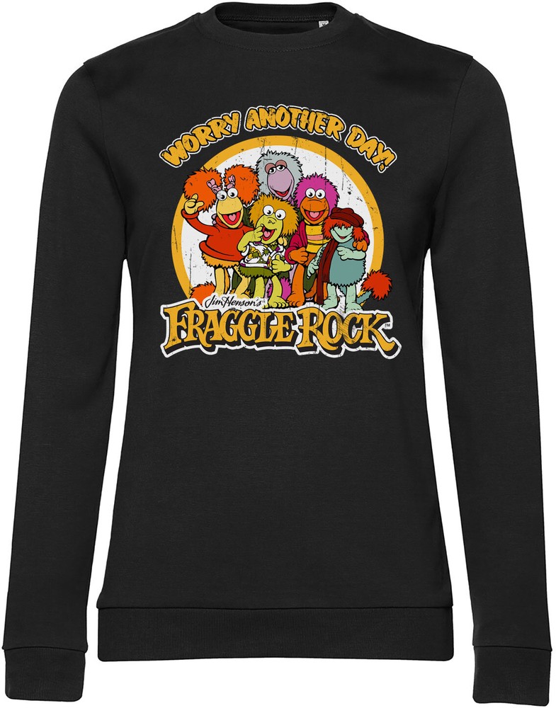 Fraggle Rock Damen Worry Another Day Girly Sweatshirt - Damen
