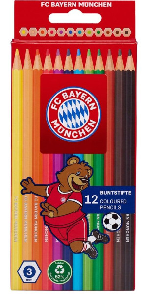 FC Bayern München Buntstifte 12er-Set 31944