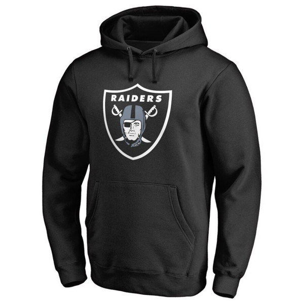 Oakland Raiders Primary Graphic Hoodie American Football NFL Black