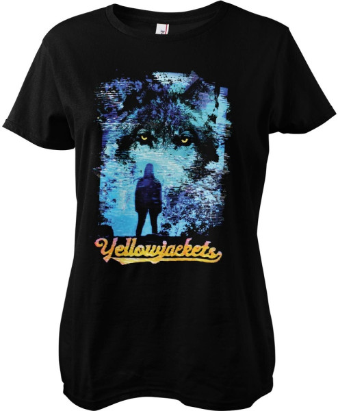 Yellowjackets T-Shirt Distressed Wolf Girly Tee PM-5-YJ004-DTF898