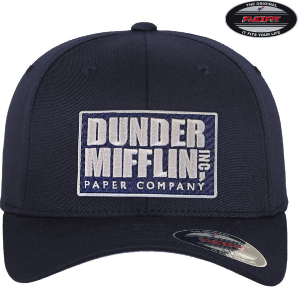 The Office Dunder Mifflin Inc Flexfit Cap Navy