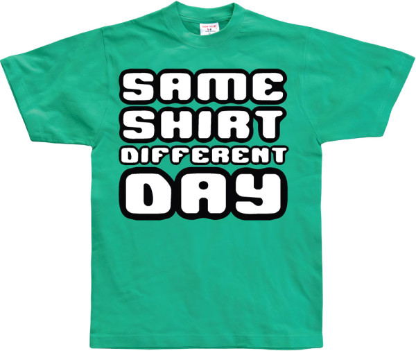 Hybris Same Shirt Different Day T-Shirt SH-1-14024-H20-5