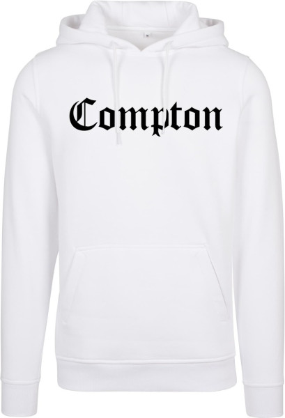 Mister Tee Sweatshirt Compton Hoody White