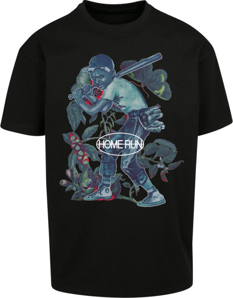 MT Upscale T-Shirt Home Run Oversize Tee Black