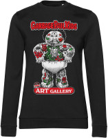 Garbage Pail Kids Art Gallery Girly Sweatshirt Damen Black Garbage Pail Kids Art Gallery Girly Sweatshirt Damen Black