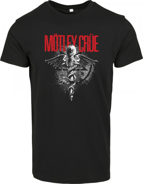 Merchcode Mötley Crüe Feelgood Tee Black