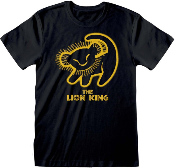 The Lion King Silhouette T-Shirt Black