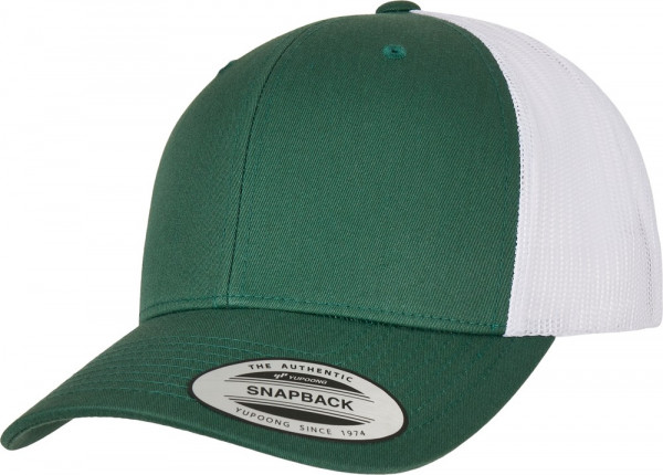 Flexfit Retro Trucker 2-Tone Evergreen/White