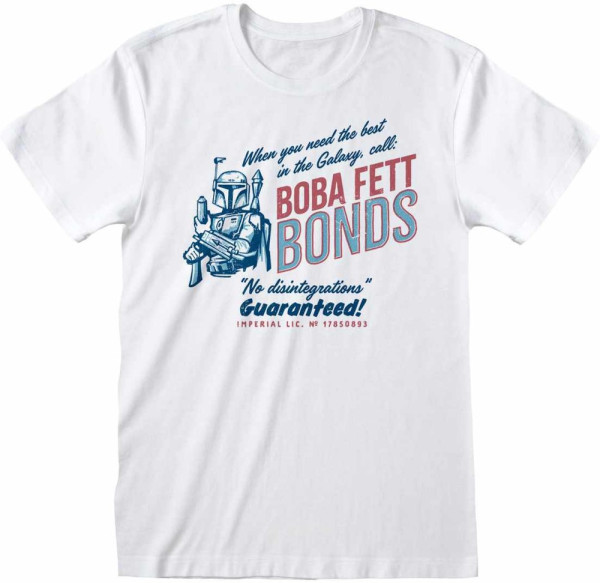 Star Wars - Boba Bonds T-Shirt White