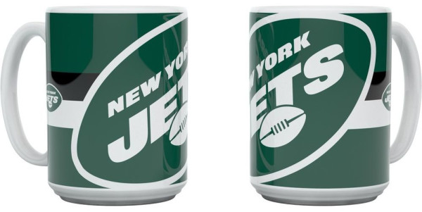 New York Jets Tasse "Triple Logo" 3023383-450ml