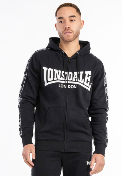 Lonsdale Bigton Kapuzensweatjacke mit Reißverschluss normale Passform